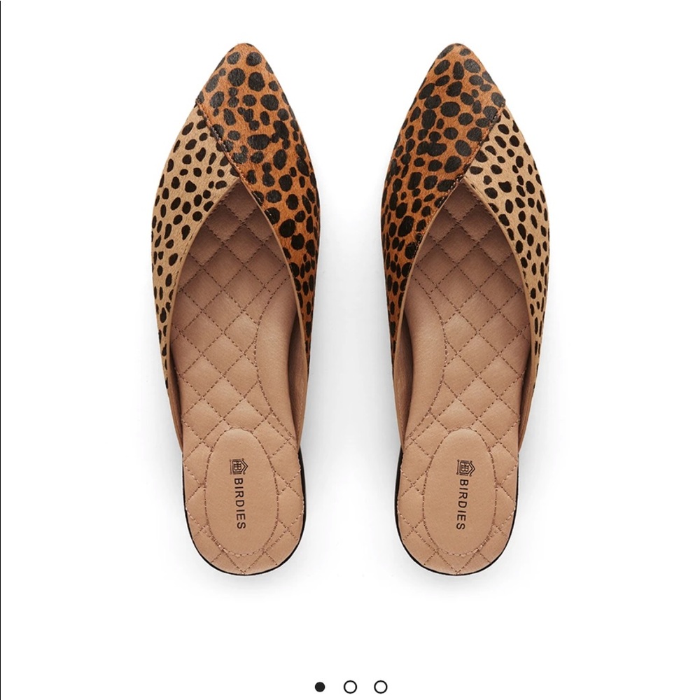 Birdies Swan Slides- SOLD OUT cheetah size 9